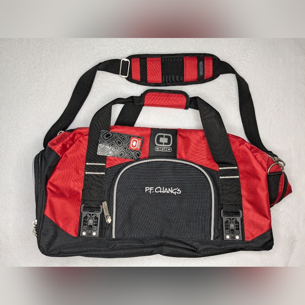 OGIO Red and Black Men's Duffel Bag